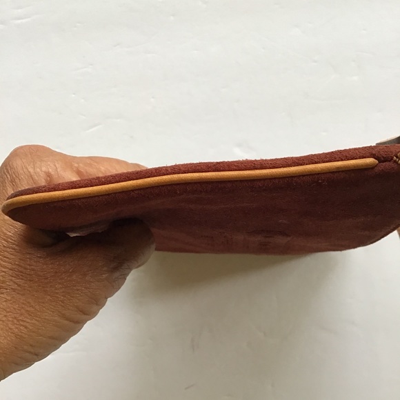 COACH SUEDE WRISTLET - Picture 13 of 15